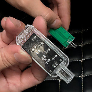PCBA với 12 đèn LED ánh sáng cao cho đèn chân xe hỗ trợ đèn khí quyển xe gốc chuyển đổi màu sắc đồng bộ