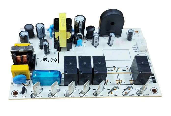Electronic Knob Touch Switch Control Panel With Back Light Kitchen Range Hood PCB Board (Bảng điều khiển chuyển đổi cảm ứng bằng nút điện tử với đèn sau)