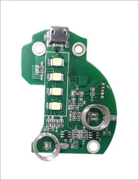 FR4 Sản xuất PCB linh hoạt cho Máy thuốc thơm xe với chỉ số LED Type C Interface hỗ trợ chức năng bộ nhớ