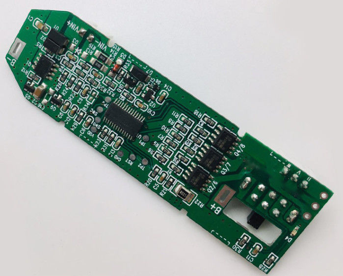 Coi dao cạo nhanh quay PCB tùy chỉnh với động cơ không chải BLDC và quản lý pin lithium 2 trong 1