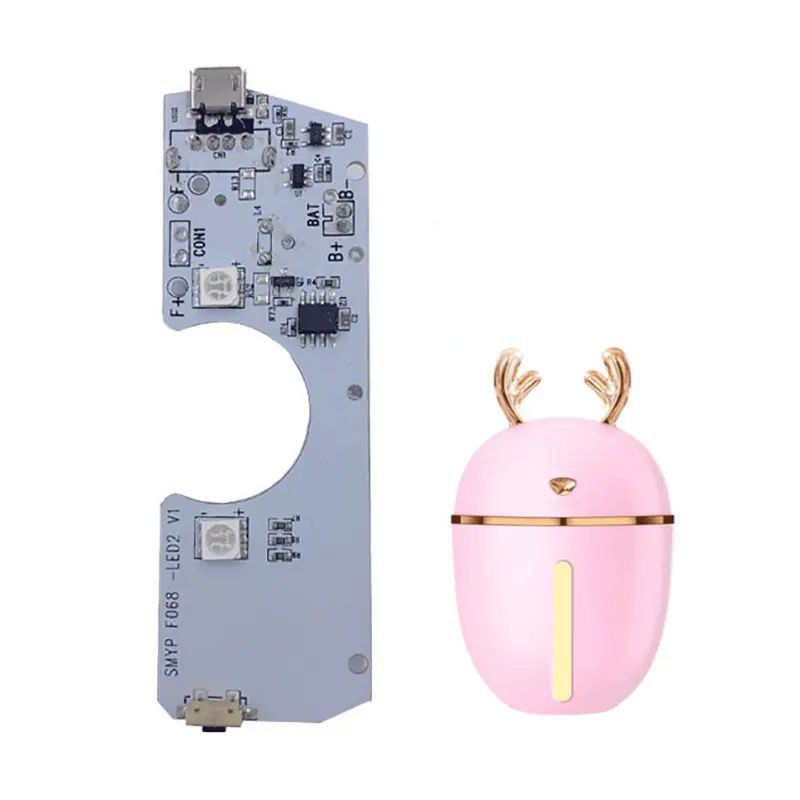 Custom Portable Mini Small Aroma Diffuser PCBA USB Sửa ẩm có thể sạc lại PCB Printed Circuit Board