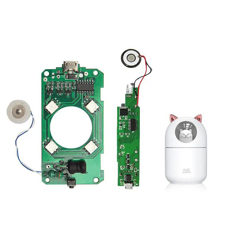 Custom Portable Mini Small Aroma Diffuser PCBA USB Sửa ẩm có thể sạc lại PCB Printed Circuit Board