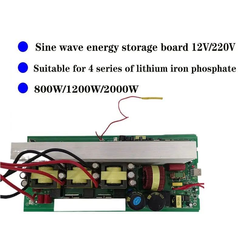 800W 1200W 2000W LiFePO4 pin Lưu trữ năng lượng Cung cấp điện Inverter Flex PCB sản xuất