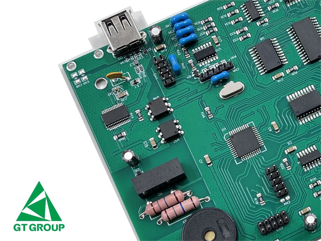 PCBA Mainboard được sử dụng trong Hội đồng bảng mạch in điện tử y tế 1.60mm 2L 1/1oz Green Solder Mask HASL(LF